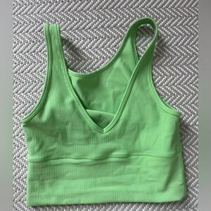lululemon athletica Green Tank Top